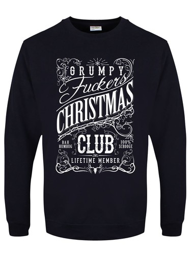 Grumpy ckers christmas club - f*ckers,
