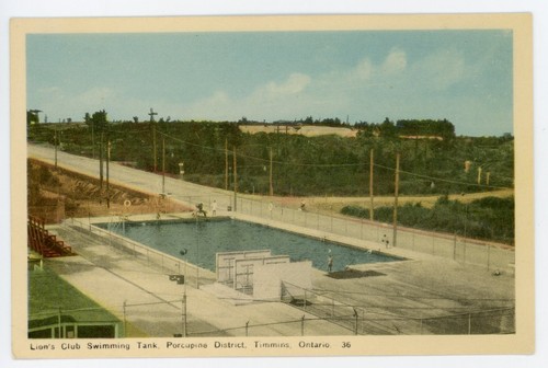 Lion club swimming tank - lion's,