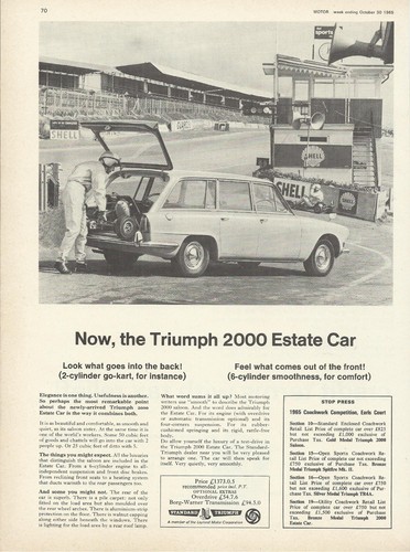Triumph 2000 estate mark - 2000,