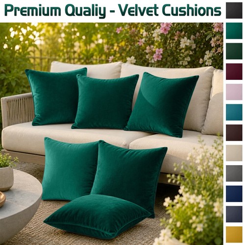 Large velvet throw luxury - large,