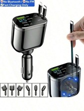 5-in-1 Retractable Car Charger
