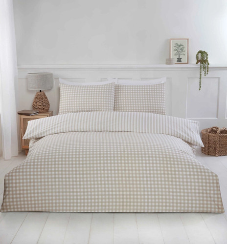 Gingham check reversible - gingham,