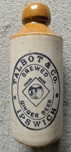 Antique stoneware ginger - ginger, beer