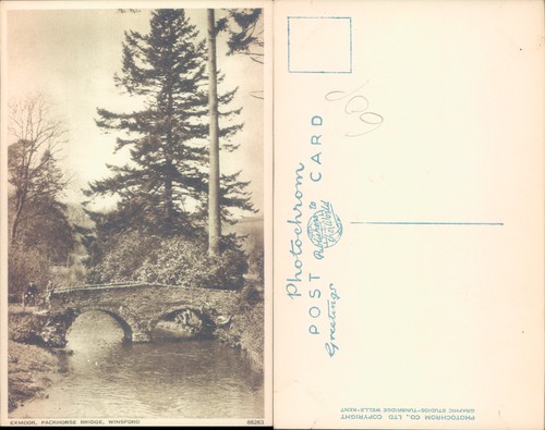 Exmoor packhorse bridge - packhorse,