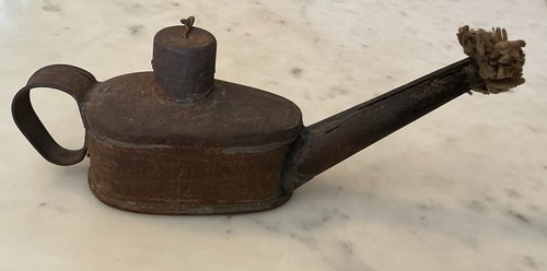 Antique railway flare lamp - flare,