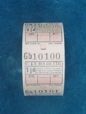 C & E BUS COMPANY 1 1/2d