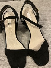 Primark Atmosphere Platform Heel Block Strappy Sandals Size 7 Black BNWOT