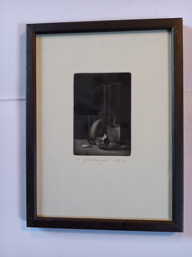 Framed mezzotint special - framed,