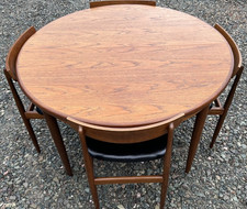 G Plan Fresco Dining Table & 4 Kofod-Larsen Chairs Vintage Retro Mid Century🚚🚚
