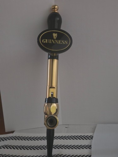 Guinness with faucet - with, old