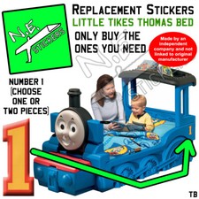 Replacement Number 1 stickers