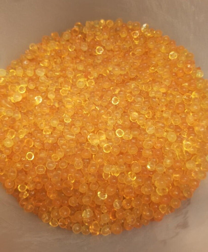 Fine pure orange silica gel - silica,