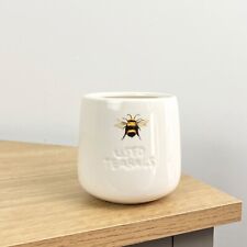 Used Tea Bag Holder Storage Jar Pot Caddy Dish Tidy Rest Bee Kitchen Accessories