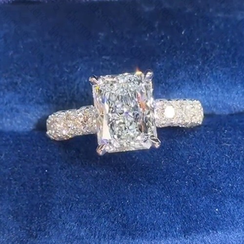 Tcw radiant cut moissanite - tcw,