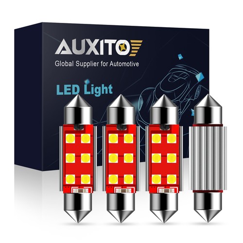 4pcs car festoon white - festoon, led