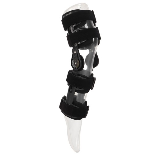 Hinged knee brace adjustable - hinged,