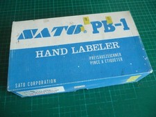 Vintage Sato PB-1 Hand Labeler