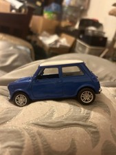 Blue Mini Car Model 