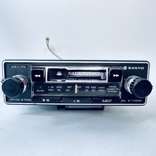 Vintage sanyo 6045e car - sanyo,
