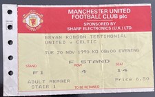 1990 Bryan Robson Testimonial