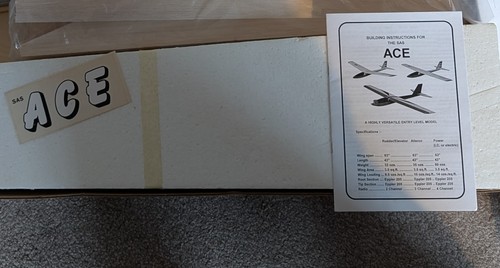 Ace sas radio control glider - radio,