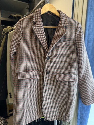 100 virgin wool houndstooth - 100%,