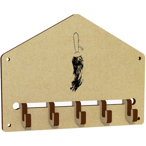 Lucky rabbit foot key holder - 'lucky,