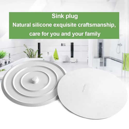 Silicone sink plug - sink,