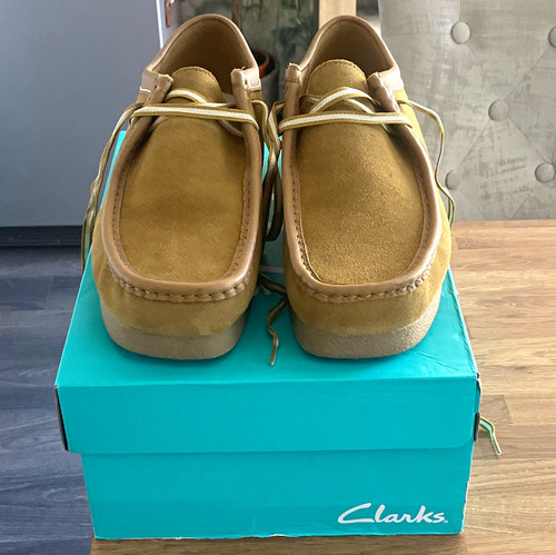 Clarks wallabee men - wallabee, beige