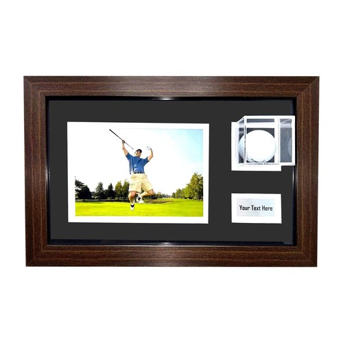 Golf ball display frame - frame,, hole