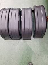 Car transporter mudguards