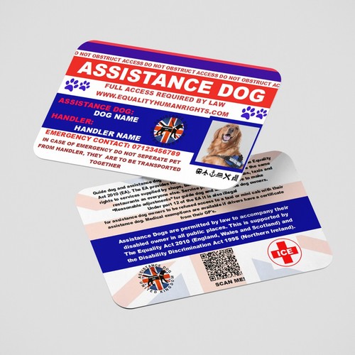 Assistance dog card service - assistance,