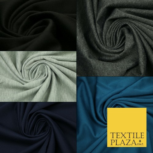 Luxury plain stretch ponti - plain,