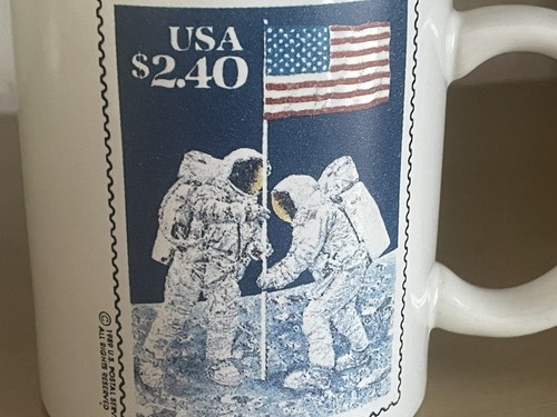 Vintage moon landing - moon,