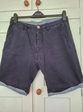 Shorts Chino (Primark), Navy Blue, Waist Size 34", Excellent Condition