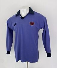London Scottish 1998/99 Rugby Shirt Canterbury Purple Long Sleeve Size Medium 