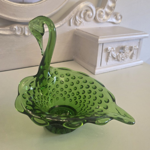 Rare green pressed - rare, glass