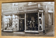 RP Postcard - Royle Mantles & Overcoats, 79 Market Street, Chorley, Lancashire. 