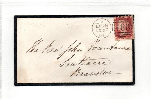 Lynn 1867 penny - gb, red