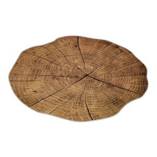 Wood Grain Pattern Table Place