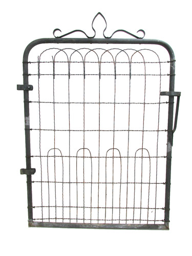 Vintage braided wire metal - braided,