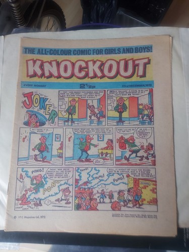 Knockout comic 72 joker - comic,