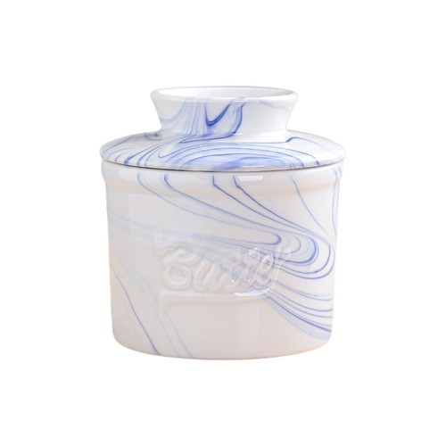 Ceramic butter crock lid - ceramic, w/