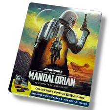 StarWars: The Mandalorian 4K Steelbook Season 2 Collector's Ed, UHD, Art Cards
