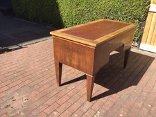 Antique Desk Leather Top