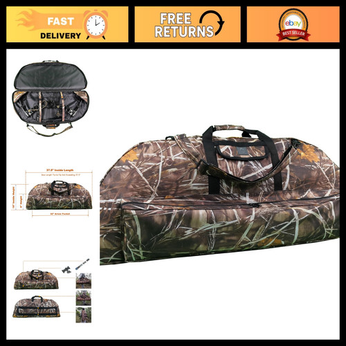 Padded compound bow soft - soft, case