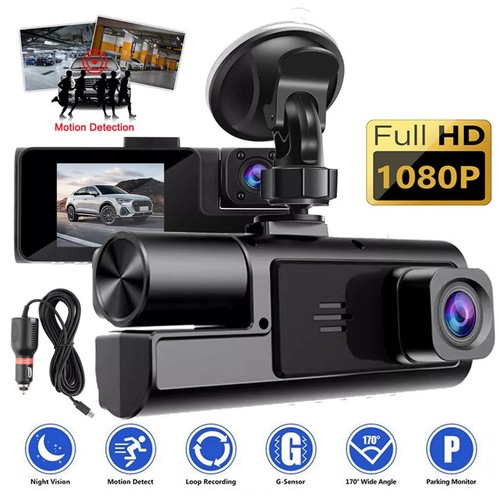 Dual lens 1080p car dash - lens, cam
