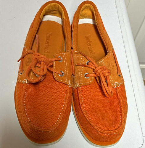 Timberland orange men boat - timberland,