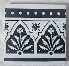 GORGEOUS MINTON 6 INCH ANTIQUE TILE CHRISTOPHER DRESSER STYLE