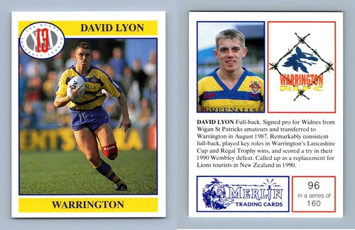 David lyon warrington 96 - -,
